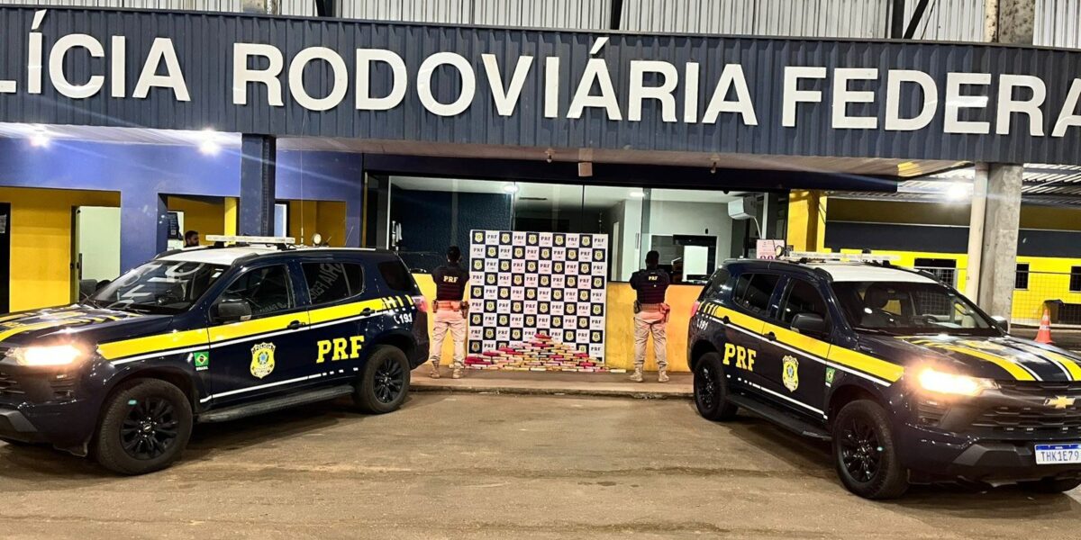 PRF intercepta quase 80 quilos de cocaína em malas dentro de ônibus na BR-364
