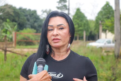 Alysson Bestene vistoria obras no Vale do Açaí e ocupação Jaguar
