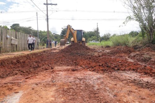 Programa Prefeitura nas Ruas avança com obras de pavimentação