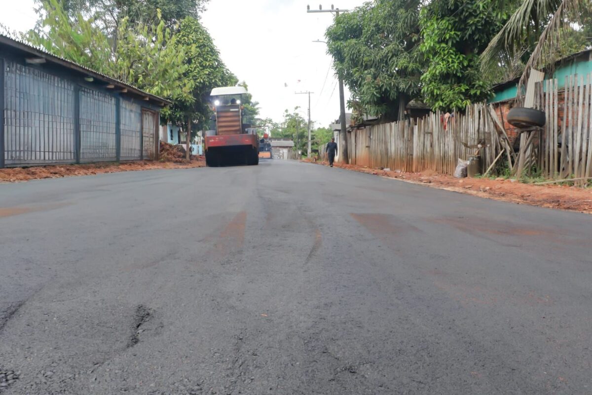 Programa Prefeitura nas Ruas avança com obras de pavimentação