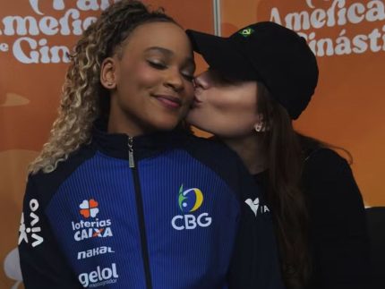 Após declaração de amor de Rebeca Andrade, equipe esclarece especulações Após declaração de amor de Rebeca Andrade, equipe esclarece especulações