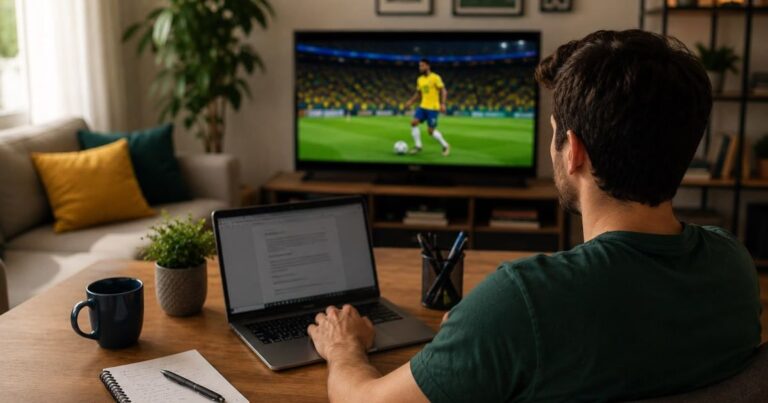 Home office durante jogos do Brasil: especialista explica as regras da CLT