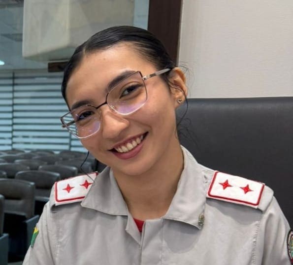 Yasmin conquistou o primeiro lugar no concurso