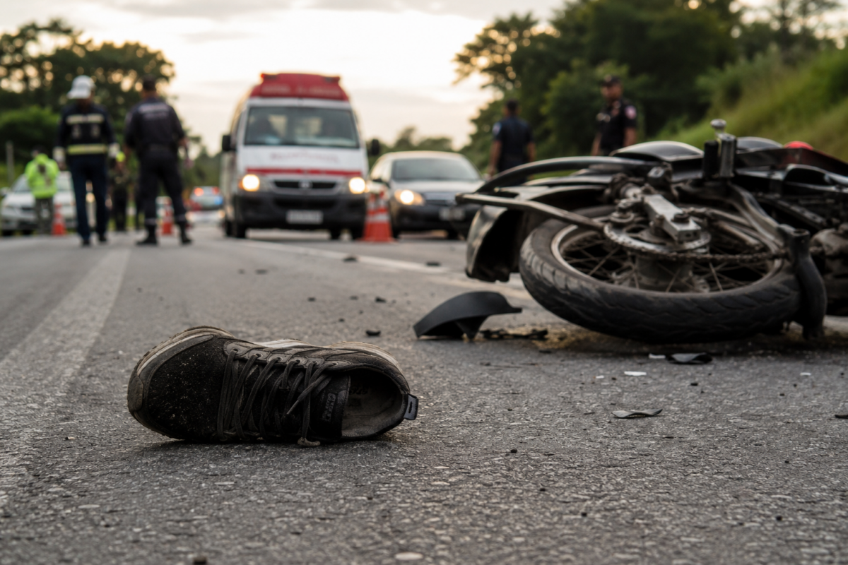 Trânsito mata quase tanto quanto a violência criminosa no Acre em 2026
