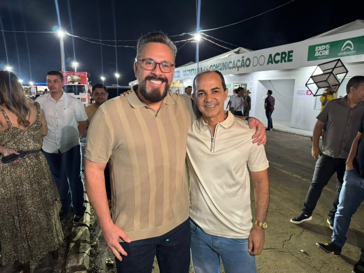 Adversários de Mailza, Alan e Zequinha vão à Expoacre Juruá: “É uma festa do povo”
