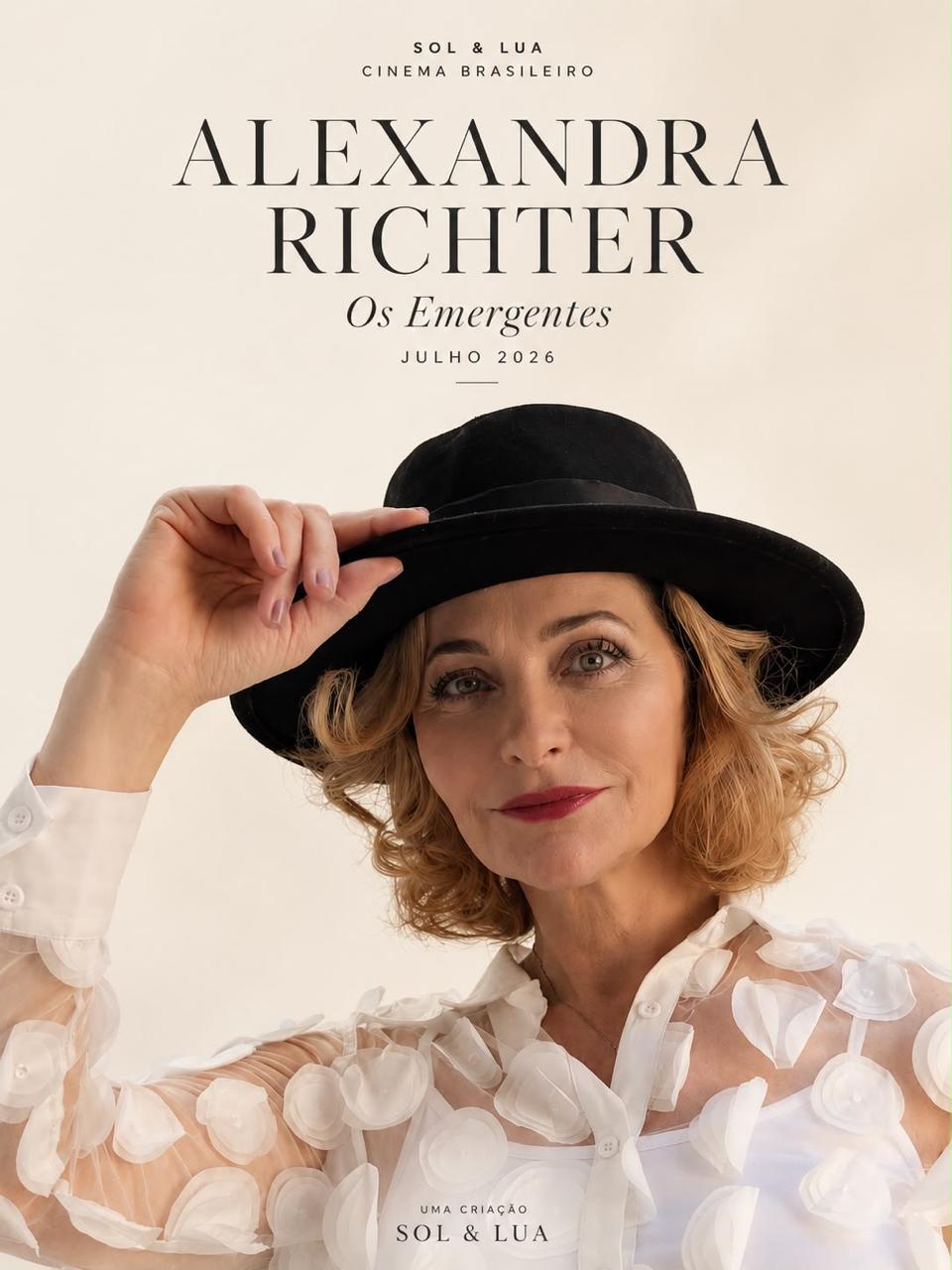 Sol & Lua assina peça utilizada por Alexandra Richter em Os Emergentes