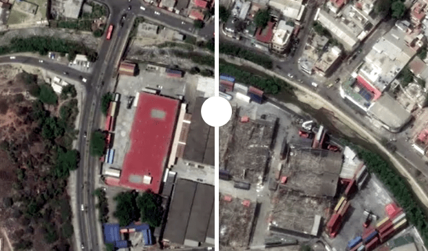 Terremotos na Venezuela: Fotos aéreas mostram antes e depois de destruição Terremotos na Venezuela: Fotos aéreas mostram antes e depois de destruição