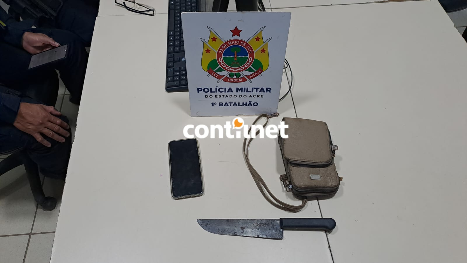 Gestante é assaltada sob ameaça de faca na Ponte Metálica; suspeito é preso