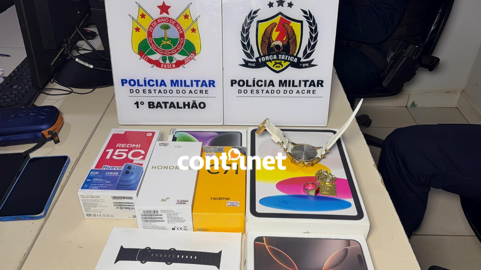 Polícia prende suspeito de assalto e recupera parte dos produtos em Rio Branco