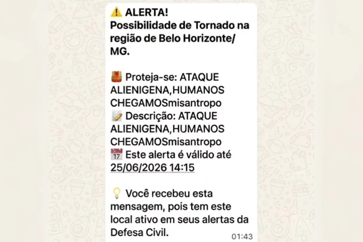 Invasão hacker simula invasão extraterrestre em canal da Defesa Civil Invasão hacker simula invasão extraterrestre em canal da Defesa Civil