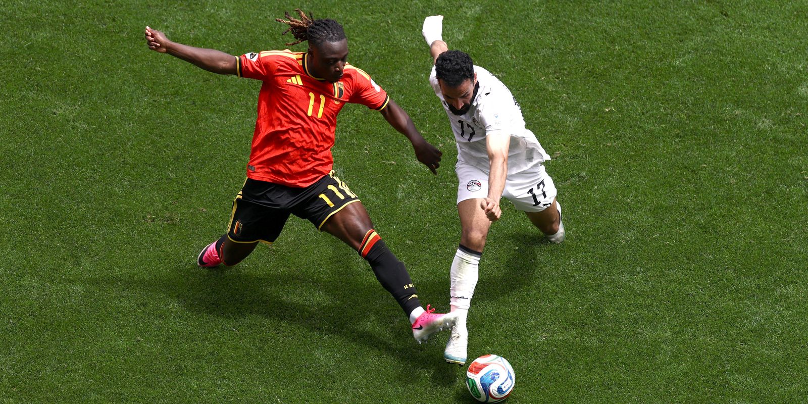 Bélgica e Egito ficam em 1 a 1 na abertura do grupo G da Copa do Mundo Bélgica e Egito ficam em 1 a 1 na abertura do grupo G da Copa do Mundo