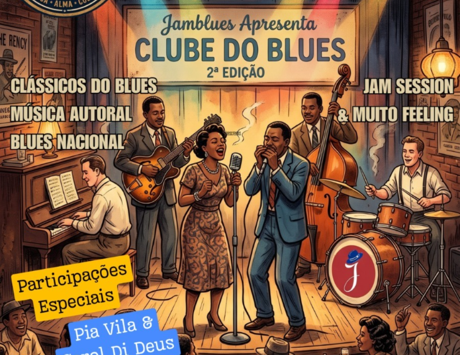 Clube do Blues retorna com clássicos e atrações especiais em Rio Branco Clube do Blues retorna com clássicos e atrações especiais em Rio Branco