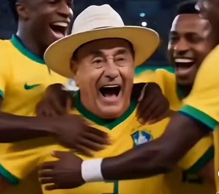 A postagem divertiu seguidores e amantes do futebol