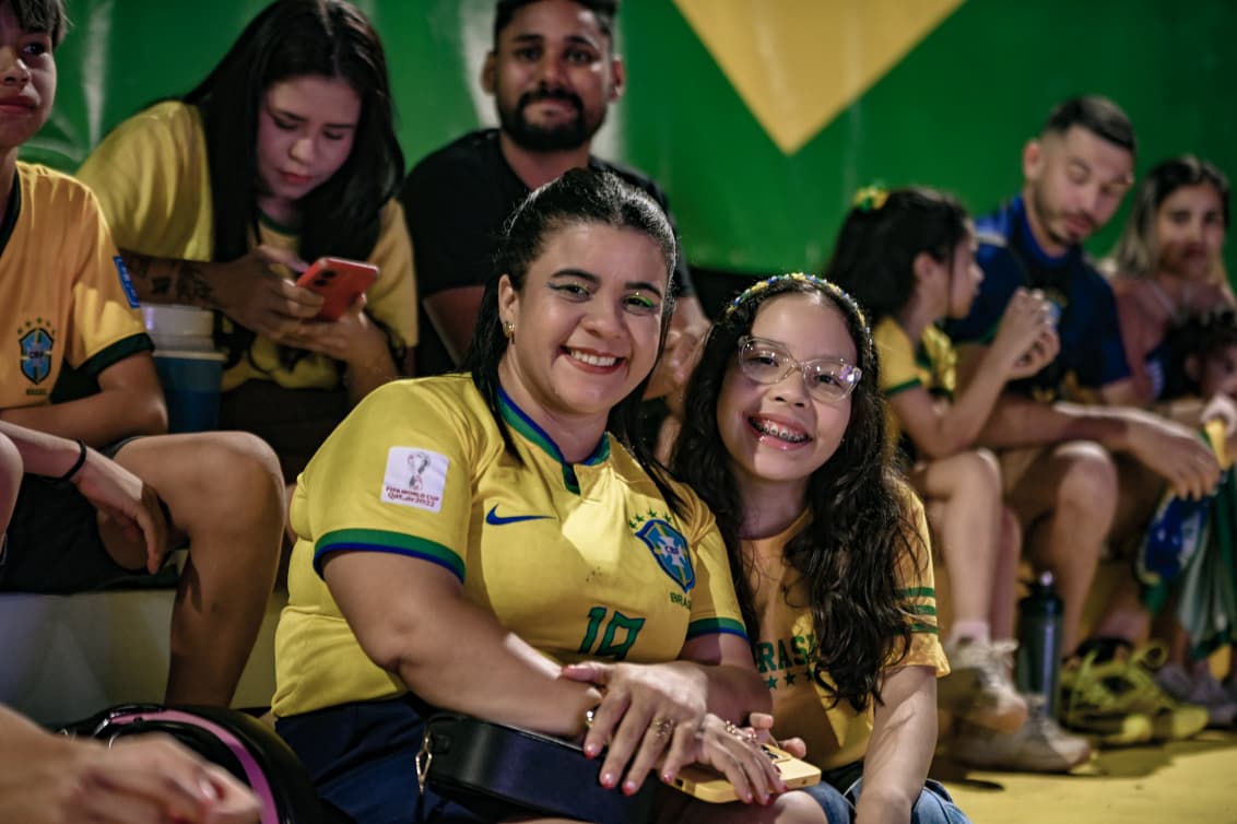Rio-branquenses se reúnem na Concha para acompanhar jogo do Brasil Rio-branquenses se reúnem na Concha para acompanhar jogo do Brasil
