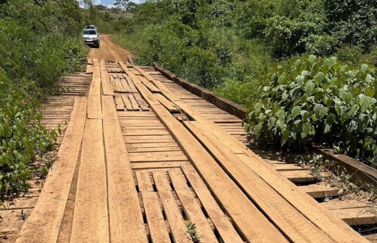 Com Operação Verão 2026, Deracre vistoria construção de ponte no Ramal Tupá