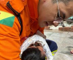ContilNet Notícias - O seu portal de notícias do Acre Bombeiros salvam bebê de 14 dias após engasgo com leite materno