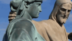 ContilNet Notícias - O seu portal de notícias do Acre Irã divulga vídeo feito por IA de ‘briga’ entre Cristo e Estátua da Liberdade