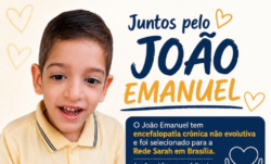 Doação de ingredientes pode ajudar João Emanuel a chegar à Rede Sarah
