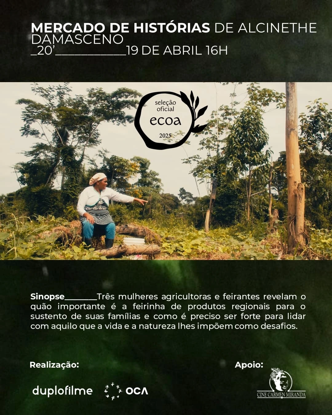Filme acreano 'Mercado de Histórias' é premiado em festival de Roraima