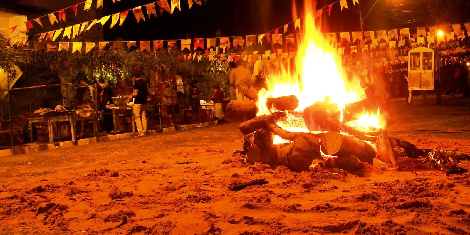 Festas juninas e julinas acendem alerta para risco de queimaduras Festas juninas e julinas acendem alerta para risco de queimaduras