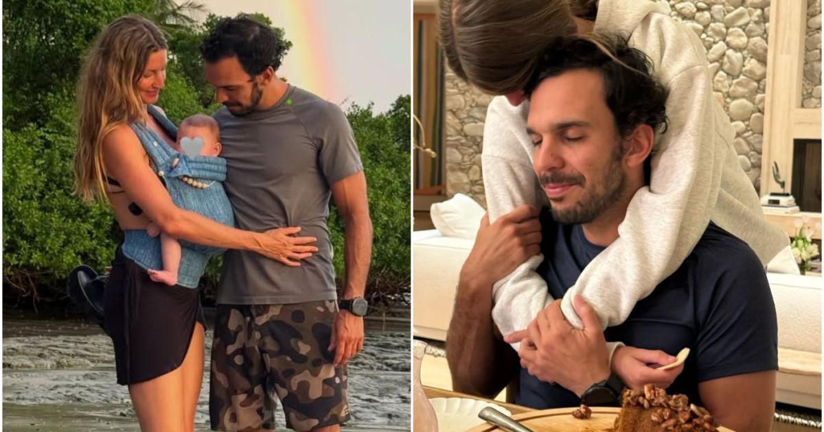 Gisele Bündchen deseja Feliz Dia dos Pais ao marido e esquece Tom Brady Gisele Bündchen deseja Feliz Dia dos Pais ao marido e esquece Tom Brady