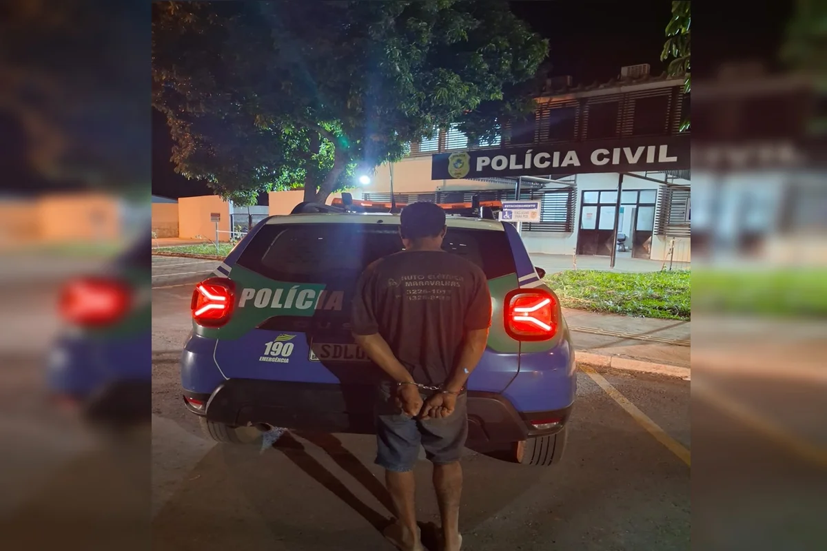 Homem que matou mulher a facadas dentro de casa é preso no Novo Gama Homem que matou mulher a facadas dentro de casa é preso no Novo Gama