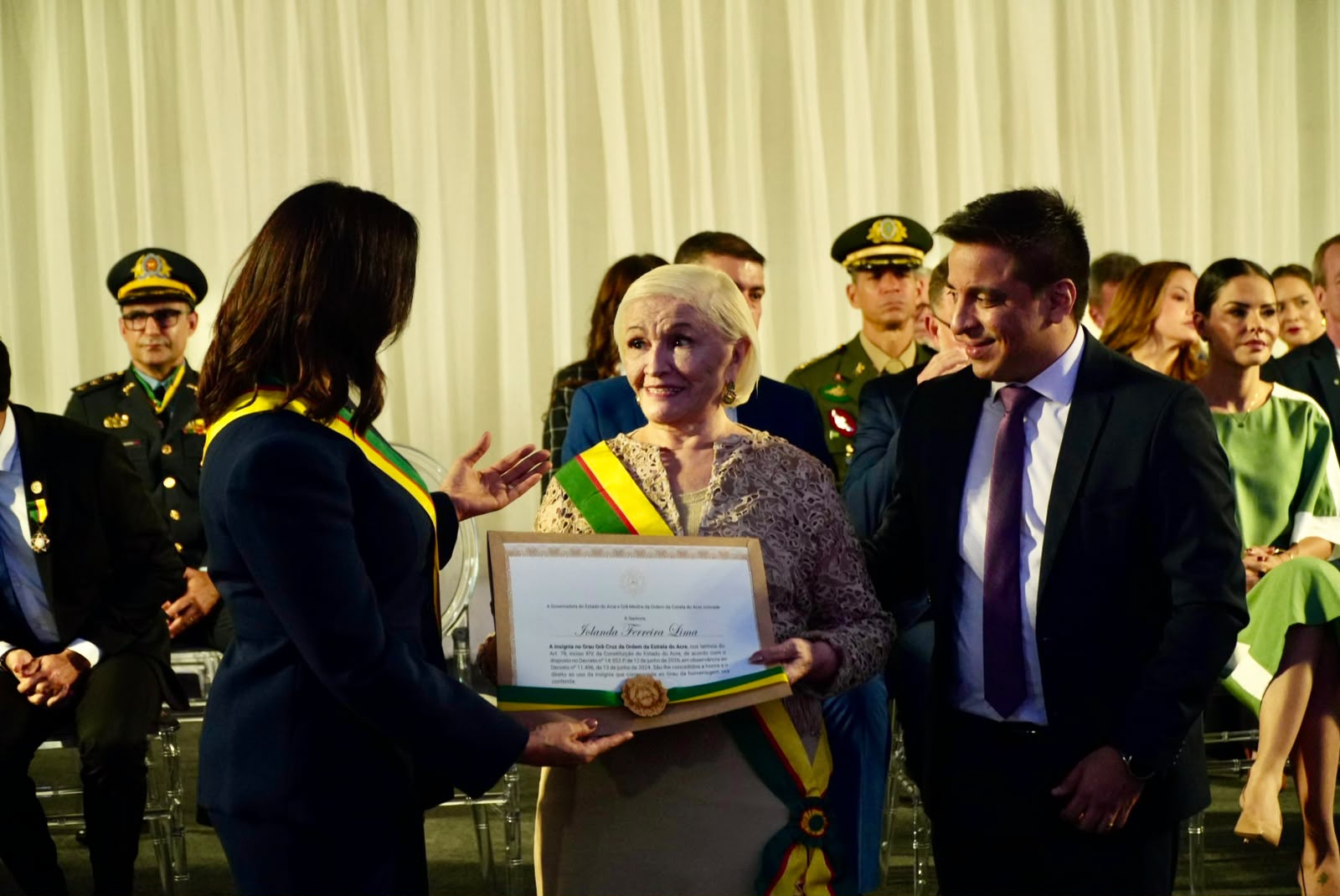 Confira os homenageados durante solenidade dos 64 anos do Acre