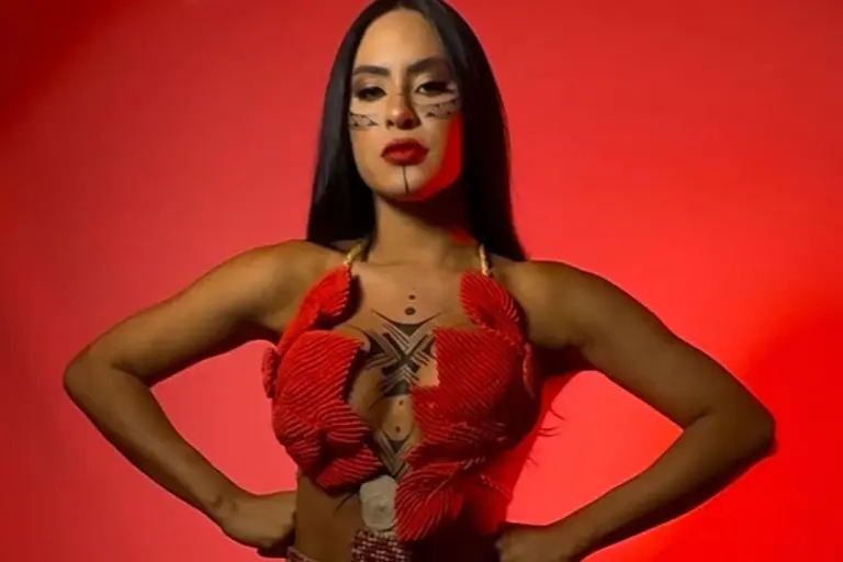 Isabelle Nogueira anuncia saída do posto de cunhã-poranga