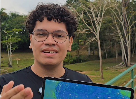 Estudante de Geografia explica diferença entre friagem e frente fria no Acre Estudante de Geografia explica diferença entre friagem e frente fria no Acre