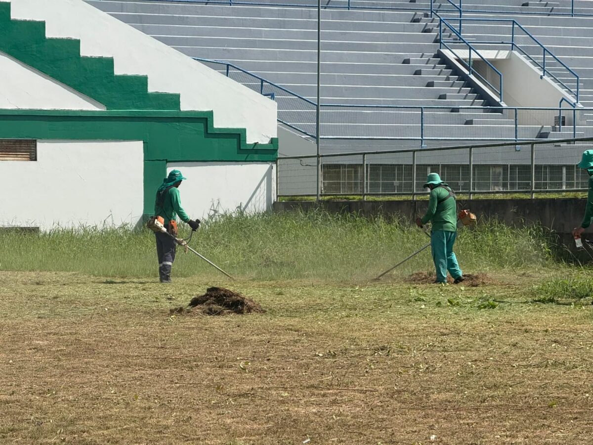 Arena do Juruá passa por manutenção para receber público da Expoacre