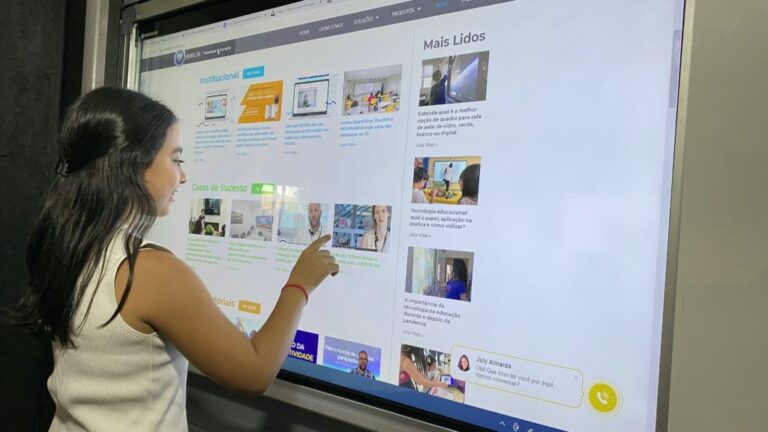 Colégio Militar receberá lousas digitais em investimento de R$ 184 mil