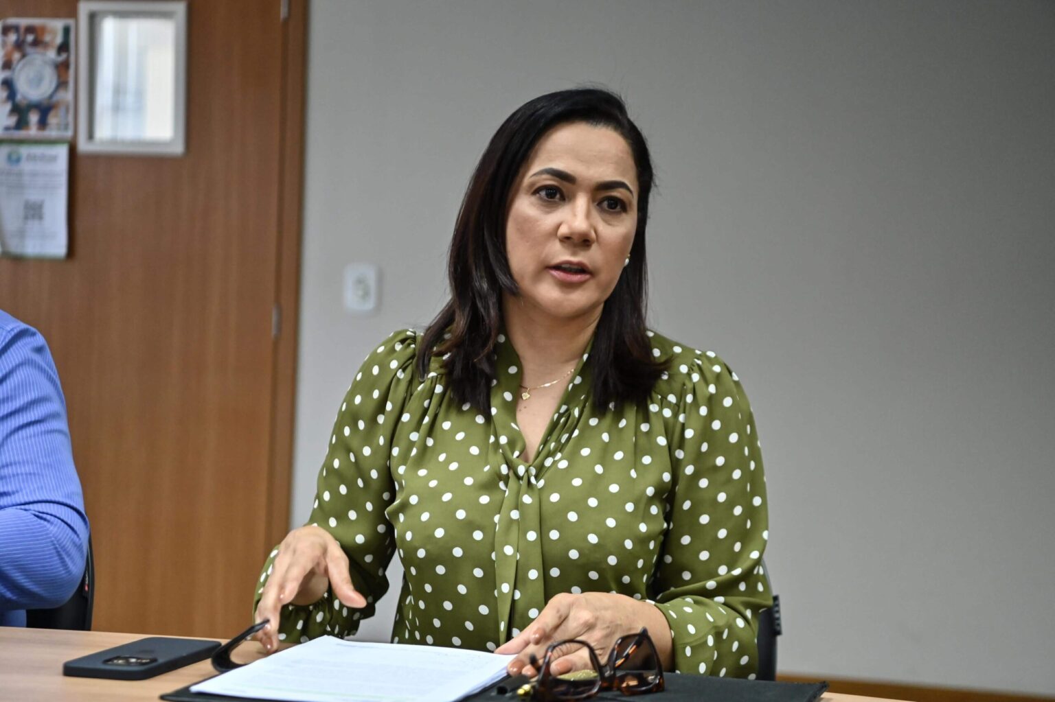 A candidata destacou as ações que estão sendo adotadas pelo Governo