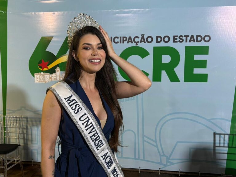 “Me sinto representada”, diz Miss Acre sobre protagonismo feminino