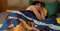 Modelo personaliza roupas de cama com fotos de Neymar para Copa; veja valor