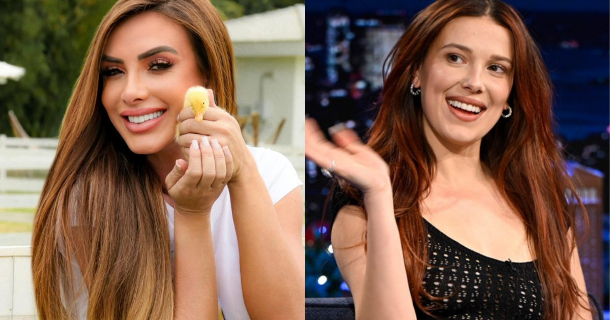Como Nicole Bahls, Millie Bobby Brown apelida animais com nomes de famosos Como Nicole Bahls, Millie Bobby Brown apelida animais com nomes de famosos