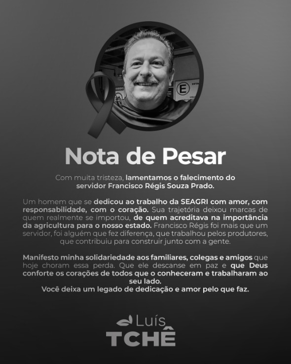 Morre Francisco Régis, servidor da Seagri no Acre