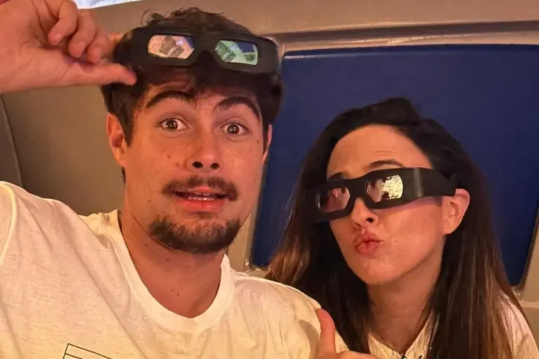 Tatá Werneck publica vídeo no mar e se declara para Rafa Vitti nas redes sociais