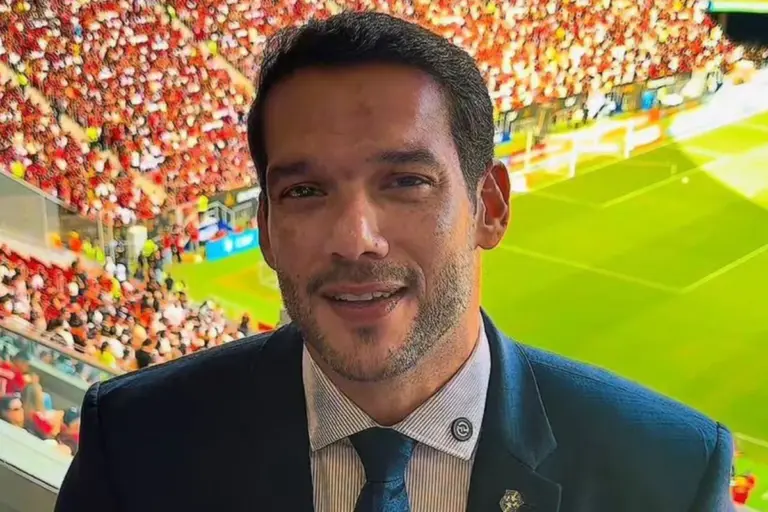 Samir Xaud se reconcilia com a esposa após polêmica na CBF