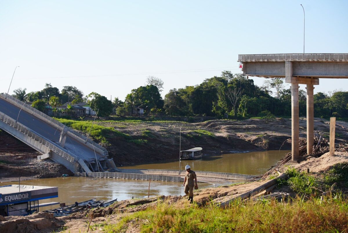 A obra teve o recebimento definitivo em janeiro de 2024