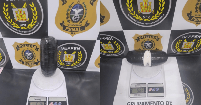 Mulher é presa com cocaína nas partes íntimas em presídio do Rio