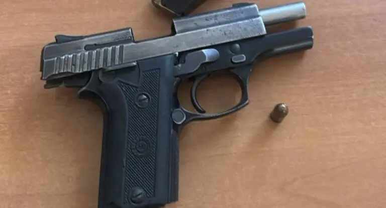 Fiscalização conjunta resulta na apreensão de pistola na BR-364