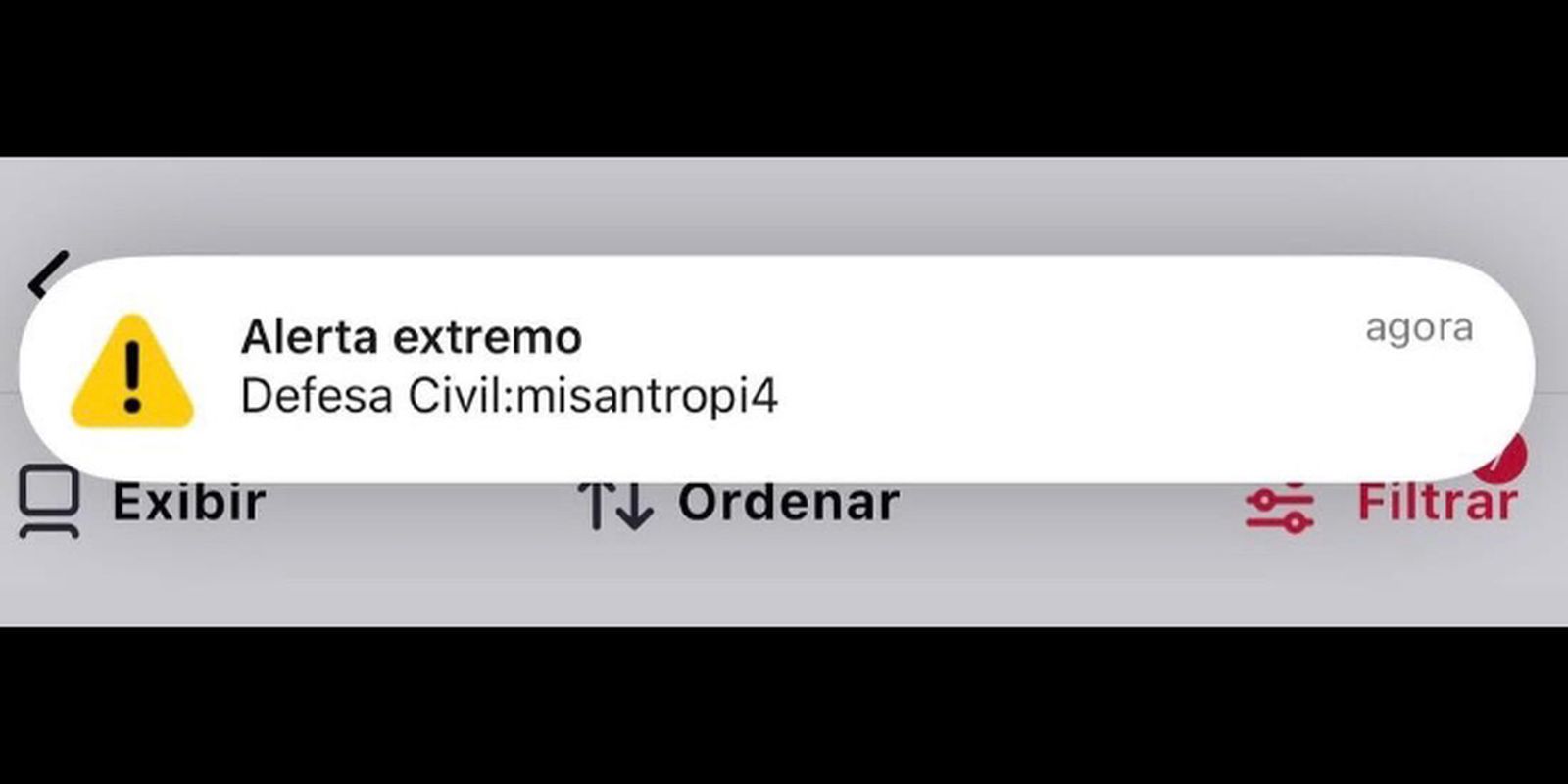 Falso alerta da Defesa Civil atingiu cerca de 30 milhões em 8 estados Falso alerta da Defesa Civil atingiu cerca de 30 milhões em 8 estados