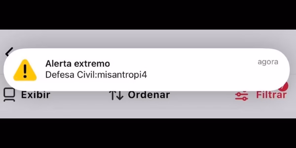 Alertas falsos de emergência saíram de credenciais da Defesa Civil do Pará