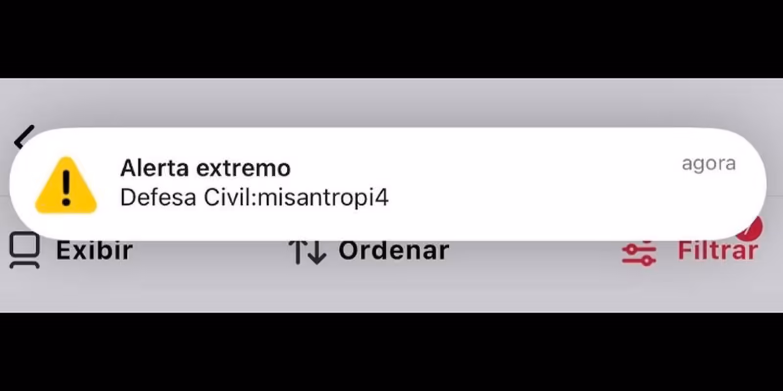 Alertas falsos de emergência saíram de credenciais da Defesa Civil do Pará Alertas falsos de emergência saíram de credenciais da Defesa Civil do Pará