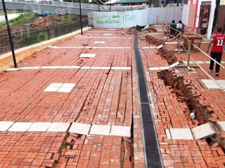 Defesa Civil diz que trecho do Mercado Velho terá de ser totalmente refeito