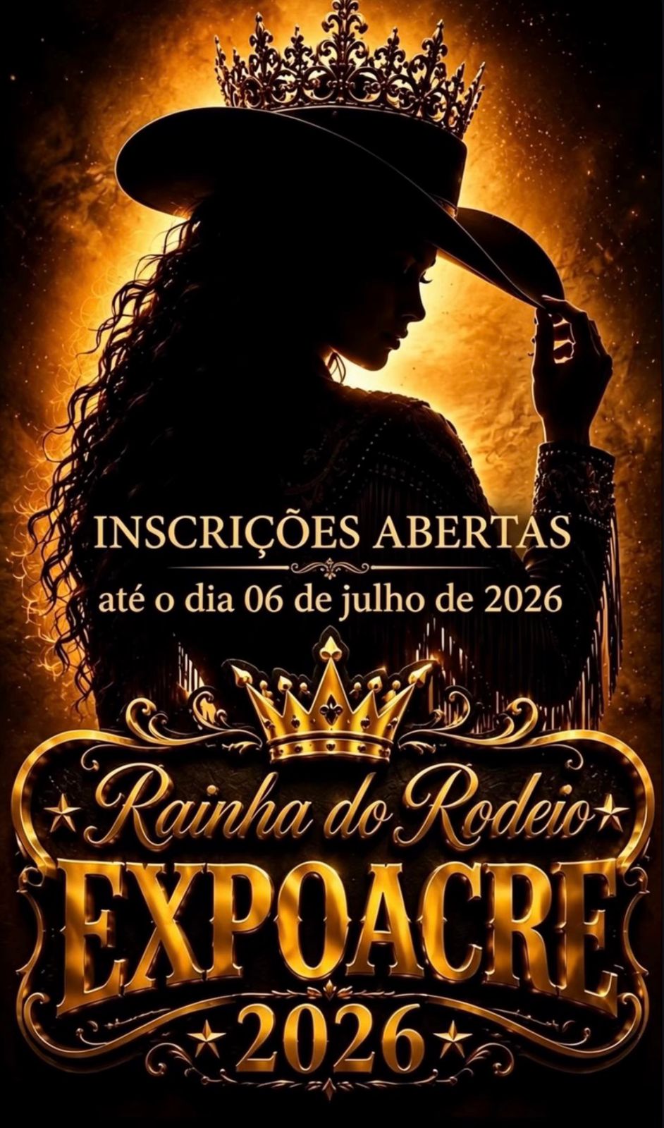 Inscrições para Rainha do Rodeio da Expoacre começam nesta quarta