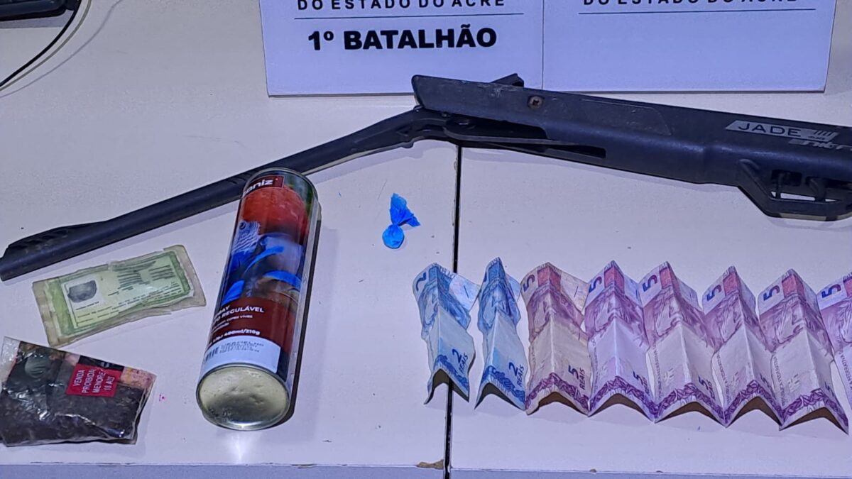Pichações de facção levam à prisão de três suspeitos em Rio Branco