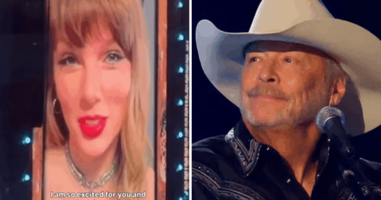 Taylor Swift envia mensagem de vídeo carinhosa para Alan Jackson; veja