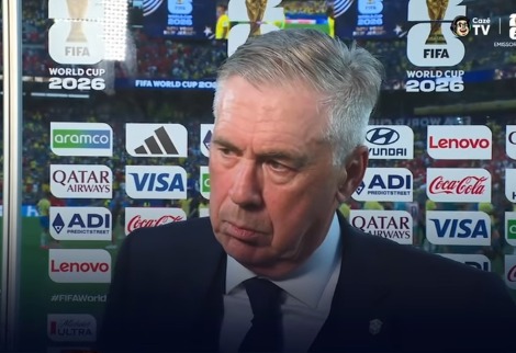 Ancelotti admite falhas após empate e cobra evolução da Seleção