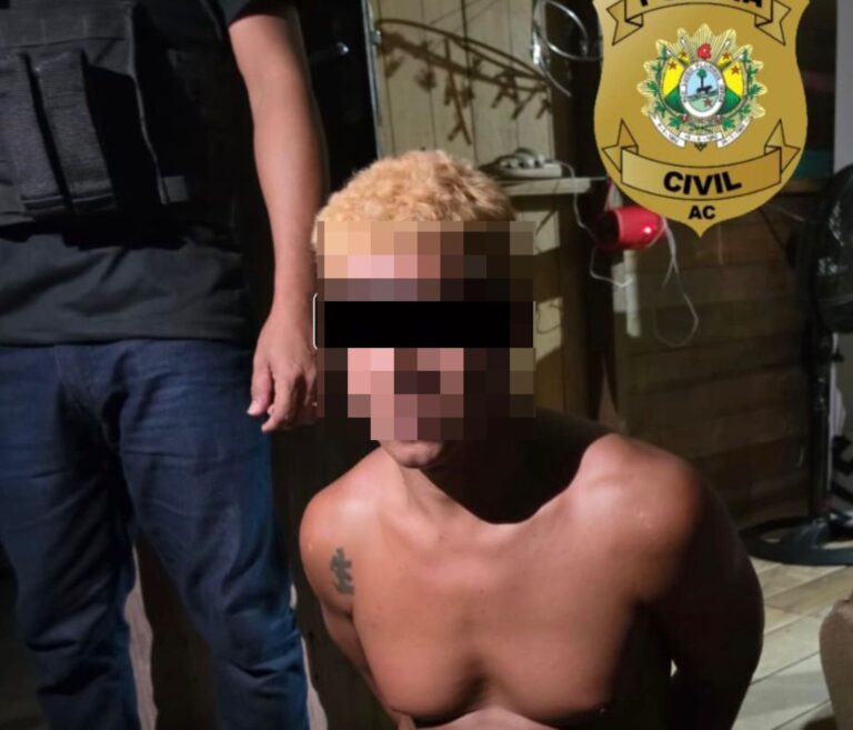 Polícia prende em Feijó o último suspeito de assalto no interior do Acre Polícia prende em Feijó o último suspeito de assalto no interior do Acre